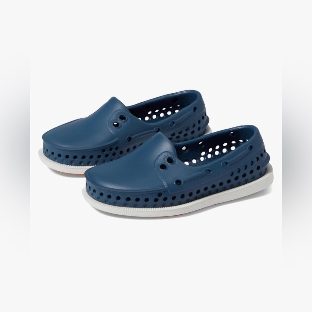 Native Shoes Kids Navy Blue Perforated Water Shoes